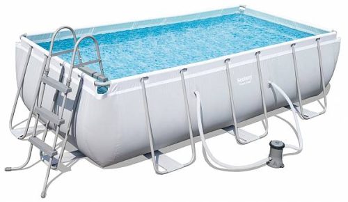 בריכה מלבנית Bestway 56441 404X201X100 כולל משאבת פילטר 530 גלון
