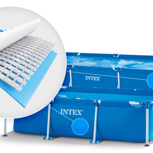 בריכת INTEX עמודים מלבנית  450x220x84