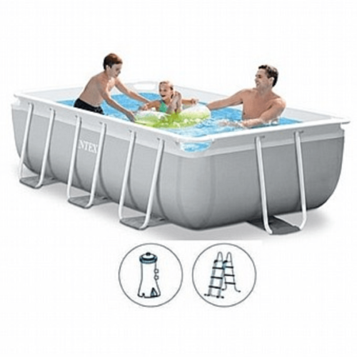 בריכת INTEX מלבנית אולטרה 100*200*400, סדרת PRISM FRAME, דגם 26788