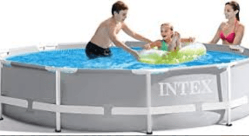 בריכת עמודים עגולה קוטר 305 עומק 76  אולטרא  INTEX
