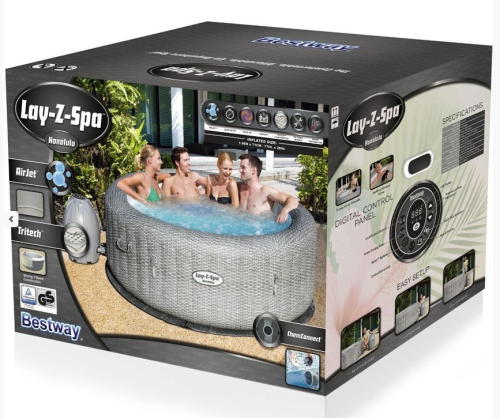 ג'קוזי מתנפח Bestway Honolulu 54174 - Image 2