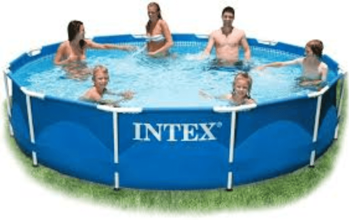 ⁦בריכת עמודים עגולה קוטר 305 עומק 76 INTEX⁩ – תמונה ⁦3⁩