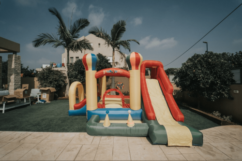 מתנפחים לחצר מתקן קפיצה מתנפח פארק ילדים דגם 3036