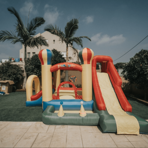 מתנפחים לחצר מתקן קפיצה מתנפח פארק ילדים דגם 3036
