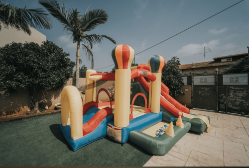 ⁦מתנפחים לחצר מתקן קפיצה מתנפח פארק ילדים דגם 3036⁩ – תמונה ⁦2⁩