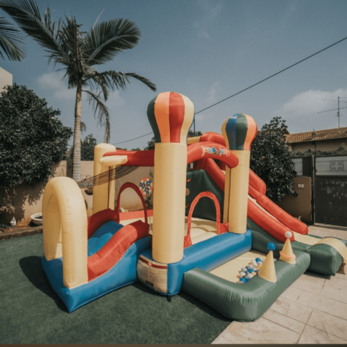 מתנפחים לחצר מתקן קפיצה מתנפח פארק ילדים דגם 3036