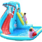 פארק מים דמוי תנין כולל תותח מים HappyHop דגם 9770 – 12 חודשי אחריות