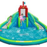 ​​מתקן מתנפח פארק מים הכולל 2  מגלשות דגם 9784 Happy Hop – דגם 2026 החדש