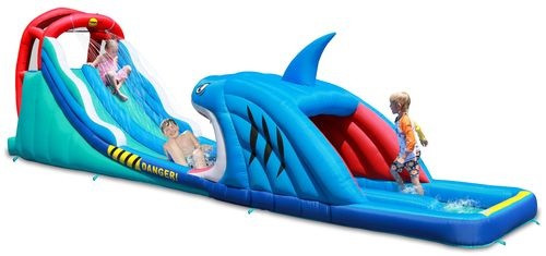 פארק מים מגלשה כפולה מתקן הכרישים Happy Hop דגם 9791 – כולל 12 חודשי אחריות